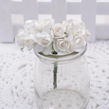 1.5cm Mini Paper Roses