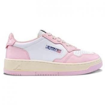 Sneaker Medallista Basso In Pelle Bicolore