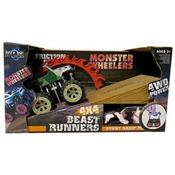 Big Foot A Frizione con Rampa e Cerchio di Fuoco