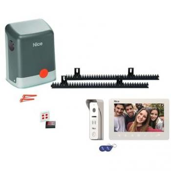 Motorisation portail coulissant FILO START KIT 400 + Visiophone Mira 100