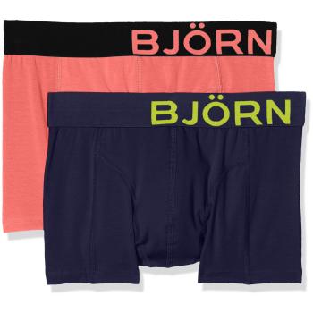 Bjorn Borg Men's 2-Pack Seasonal Solids Boxer Shorts, Red