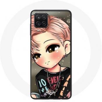 Involucro per Samsung Galaxy A12 BTS Jimin Not Today Fanart