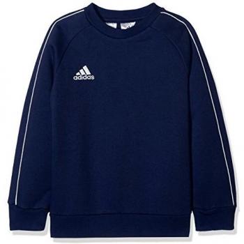 Adidas Kinder Core18 SW Top Y Sweat-Shirt, Blau (dunkelblau/Weiß), L (11-12 Jahre)