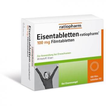 Eisenratiopharm 100 mg Filmtabletten 100 ST