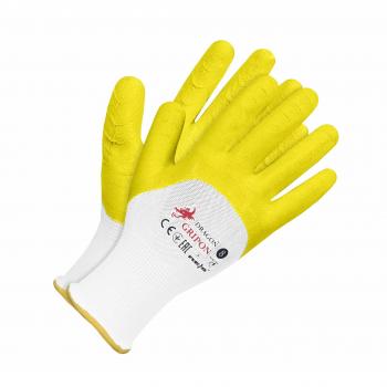 Guantes Anti-Deslizamiento Amarillos, Modelo Gripón, T.10