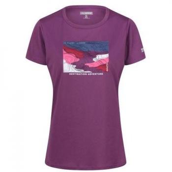 Fingal VIII Terrain Print T-Shirt for Women