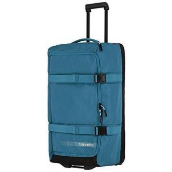 Valise Rolling Travelite 65 L – Modèle L, Roues Double – Couleur Pétrole Noir