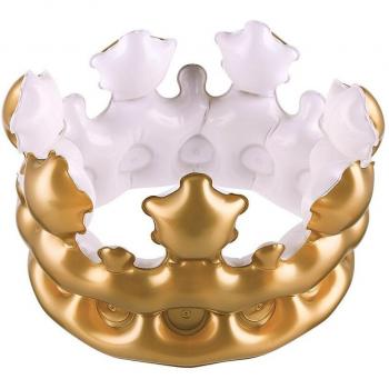 Chapeau de fête PVC couleur dorée