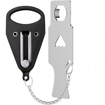 Tope de Puerta Portátil FING‑KK con Hebilla y Pestillo