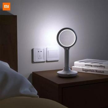 Lupa Xiaomi Xiaoda Smart 3X, bianca, LED regolabile, luce notturna, sensore di gravità, vetro ottico, portatile