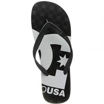 DC Shoes Spray Graffik, Infradito Uomo, Nero (Black/Gunmetal/White Kgw)