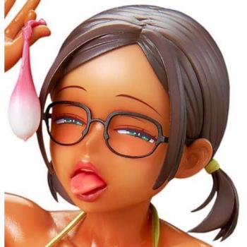 Gold-Toned Shiho Akihara – 1/6 Scale PVC Model
