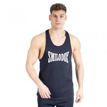 SMILODOX Herren T-Shirt Classic Pro – Blau – S – Langlebig