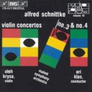 1991 BIS Classical Release: OLEH KRYSA – Violin Concerto Nos. 3 & 4 (Malm?)