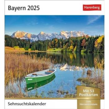 Harenberg Bayern Sehnsuchtskalender 2025