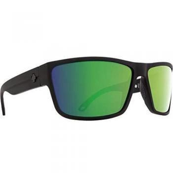 Occhiali da Sole Spy Optics Rocky Rettangolari Polar Nero Matto 1,5 mm