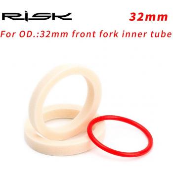RISK 2pcs Mountain Bike Front Fork Dust Oil Seals