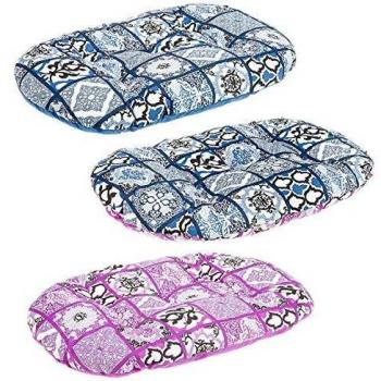 Ferplast Cama Relax 55 cm Ovale Bettkissen – 440 g, Farbvarianten: Blau, Grau, Schwarz