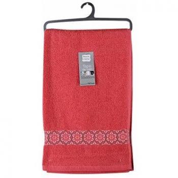 Serviette Invité 100% Coton Corail 30x50 cm