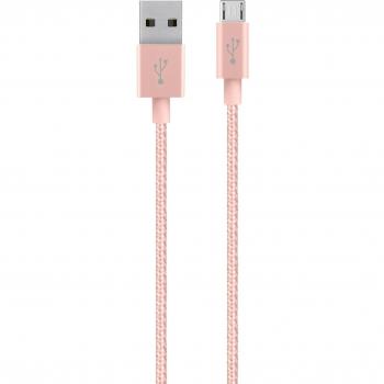 Cable Micro‑USB Belkin Mixit Oro Rosa 1,2 m para Samsung Galaxy