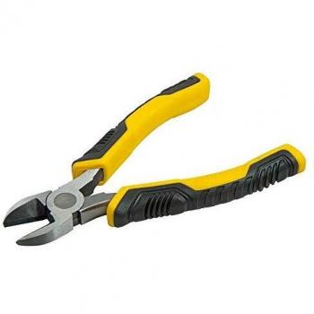 Pince coupante diagonale Stanley STHT0‑74455, 180 mm, finition bi‑matière ergonomique