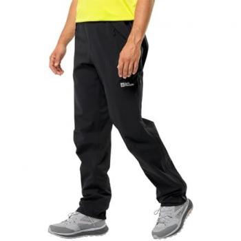 Jack Wolfskin Black 3L Rain Pants for Men
