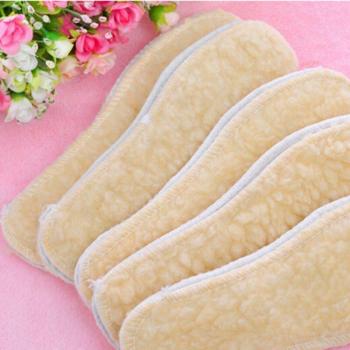 Semelles de Confort en Polaire 25cm pour Chaussures d'Hiver