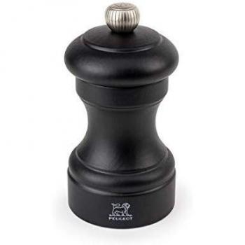 Molinillo de Pimienta Peugeot, 10 cm, Negro Mate