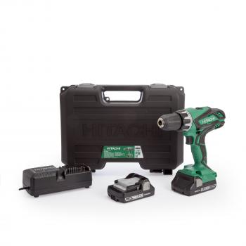 DV18DGL/JM 18 V Green Cordless Drill & Driver – 2‑Pack 3 Ah Li‑Ion Cells