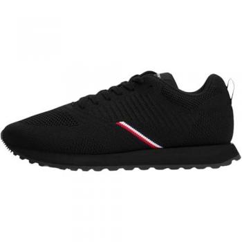 New Runner Sneaker Tommy Hilfiger corpo knit nero
