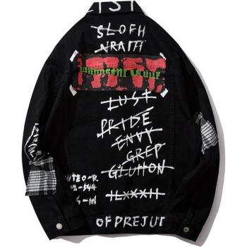Unisex Streetwear Denim Jacket