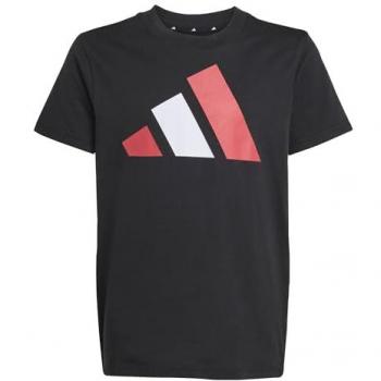Kid's Adidas Essentials Noir Unisex T-Shirt (9/10 years)