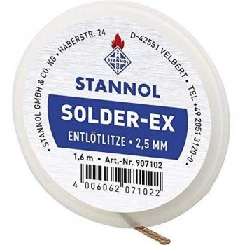 Stannol Entlötlitze Solder-Ex 1,0 mm x 1,6 m