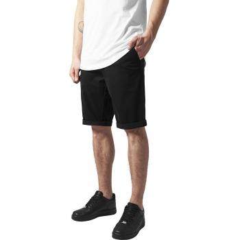 Urban Classics Herren Turnup Chino Shorts, Schwarz, 52