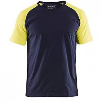 Blaklader T‑shirt Marine-Fluo 3515 (4XL)