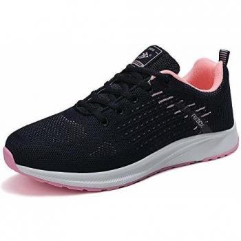 AX BOXING Unisex Trainers Shoes Multisport Running Walking Gym Shoe Sport Sneakers Black Size 4-11