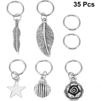 35pcs Star and Leaf Braid Jewelry