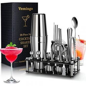 750ml Cocktail Shaker Kit with Mixing Spoon