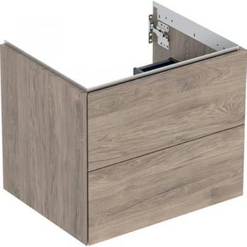 Geberit One Armoire de Salle de Bain, 2 Tiroirs, 59,2x50,4x47cm