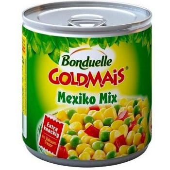 Bonduelle Goldmais Mexiko Mix, 6 x 340 g Konserve
