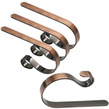 Practical 5-Hook Wrought Iron Hanger for Clothes