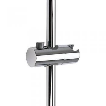 Curseur de barre de douche avec poussoir 25 mm