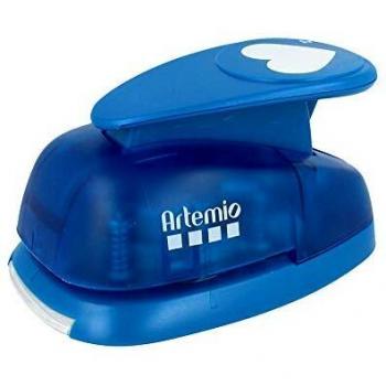 Perforatrice géante cœur multicolore 13 x 8 cm