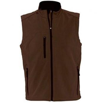 Rallye Soft Shell Waistcoat, Dark Chocolate (M) – Men’s
