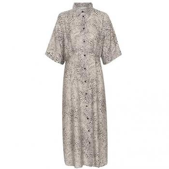 Robe chemise femme beige KAFFE