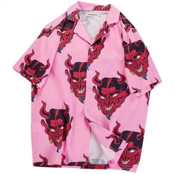 T-shirt à motifs tropicales – tenue homme