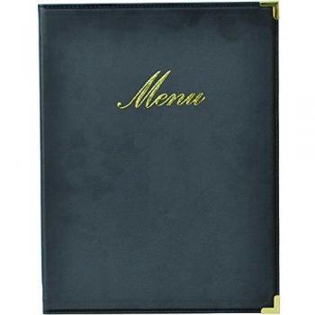 Porta menù Vermes MC CRA4 BL SECURIT A4 Classic Nero
