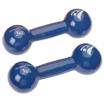 Rucanor Blauwe Krachtdumbbell 3 kg (Set)
