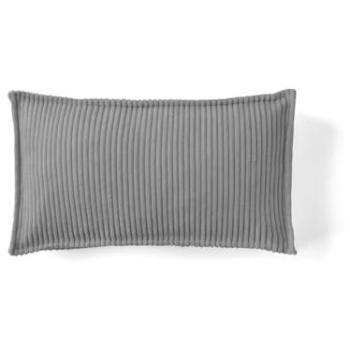 Velours Stella 32x57 cm Gris clair