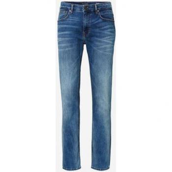 Jeans cuello alto recto